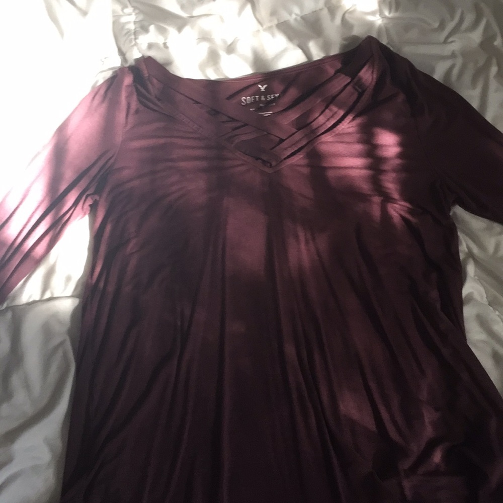 american eagle long sleeve tee